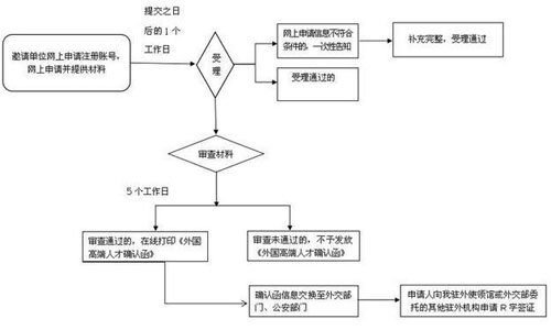 R字签证及《外国高端人才确认函》申请流程