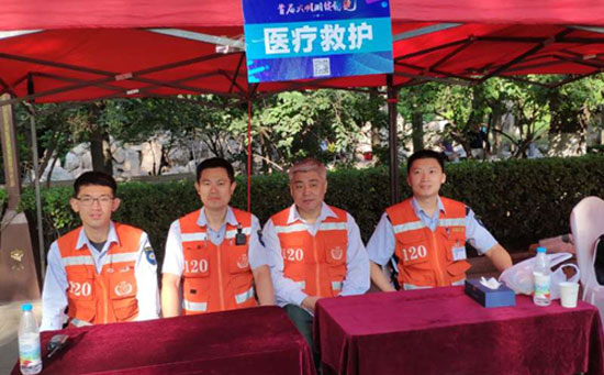 济南市第一人民医院圆满完成璟园杯首届大明湖缤纷跑活动医疗保障