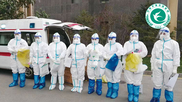 济南齐鲁花园医院核酸采样