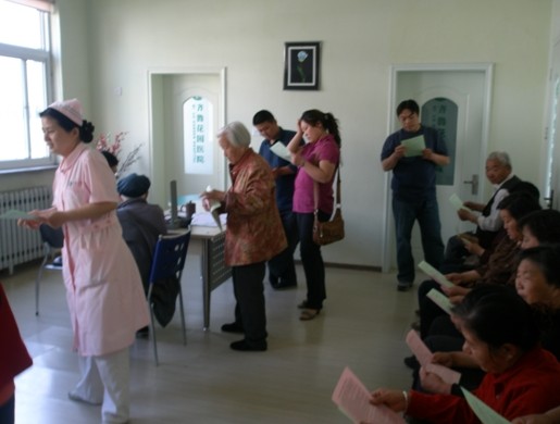 社区服务管理科相关传染病宣传资料发放记录