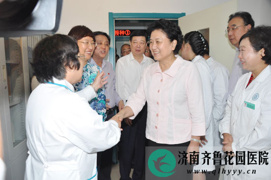 刘延东副总理慰问医务人员