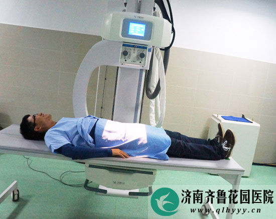 安健UC臂平板DR 数字化X光机拍摄盆腔X光片