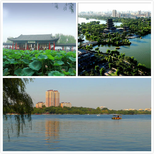 济南市大明湖公园高清图