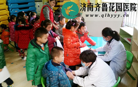我院圆满完成所承接的辖区内幼儿园儿童查体工作